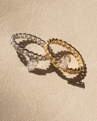 Bianca Stone Ring- Silver View 6