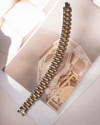 Two-toned Timepiece Bracelet View 10