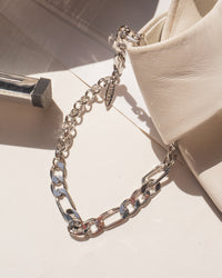 XL Figaro Bracelet- Silver View 2