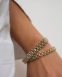 Timepiece Bracelet- Gold View 8