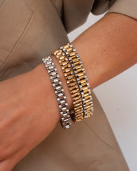 Two-toned Timepiece Bracelet View 2