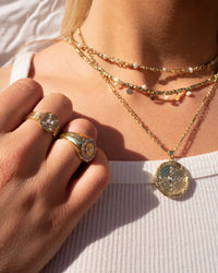 Pave Polaris Ring- Gold View 4