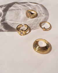 Pave Polaris Ring- Gold View 6