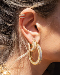 Ballier Ear Cuff- Gold View 5