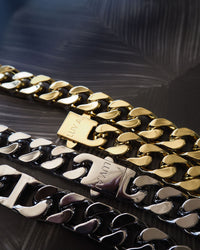 Kam Chunky Chain Necklace- Silver View 4