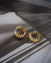 Florette Hoops- Gold View 3