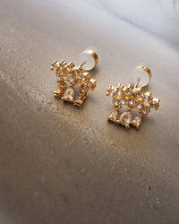 Colette Shaker Studs- Silver View 5