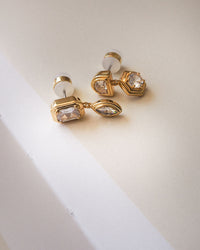 Stellar Bezel Studs Set- Silver View 7