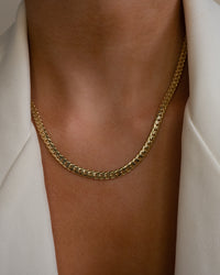Ferrera Chain Necklace- Silver View 2