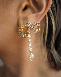 Colette Shaker Studs- Gold View 6
