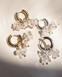 Rock Candy Pearl Huggies- Gold View 8