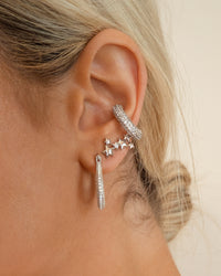 Stardust Studs- Silver View 4