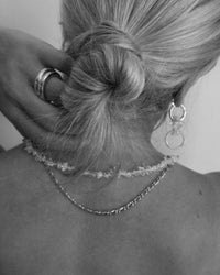 Rock Candy Necklace Duo- Silver View 5
