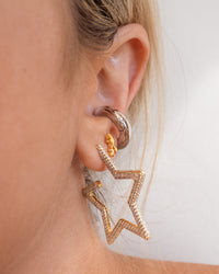 Amalfi Ear Cuff- Silver View 10