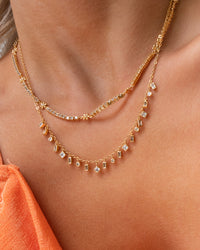 Mixte Shaker Necklace- Gold view 2