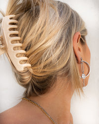 Mixte Statement Hoops- Silver View 3