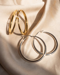 Lucca Hoops- Gold View 5