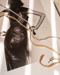 Mini Ballier Necklace- Gold View 4