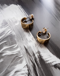 Baby Margot Hoops- Gold View 5