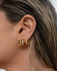 Baby Margot Hoops- Gold View 6