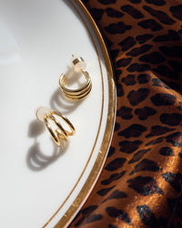 Baby Bastille Hoops- Gold View 3