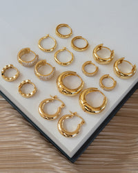 Mini Martina Hoops- Gold View 5