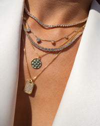 Ascending Ballier Necklace- Gold View 4