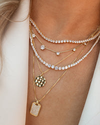 Orien Charm Necklace- Gold View 4