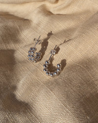 Baby Lucky Hoops- Silver View 3