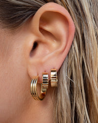 Charlotte Hoops- Gold view 2