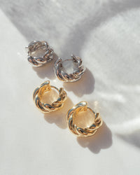 Louise Huggies (15mm)- Gold View 3