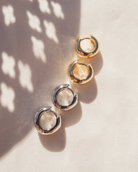 Mirabella Huggies (12mm)- Gold View 3