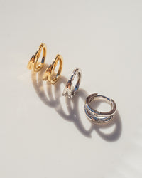 XL Margaux Huggies (15mm)- Gold View 3