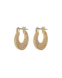 Pave Roma Huggies- Gold