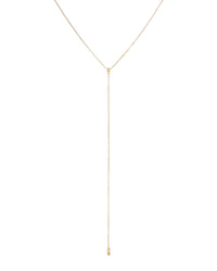 Punk Stud Lariat- Gold