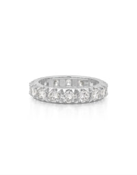 Pyramid Stud Ring Set- Silver View 3