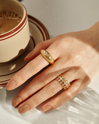 Florette Band- Gold View 4