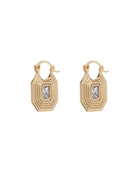 louis vuitton pyramidal lv earrings stud in gold luxury jewelry