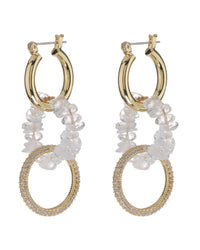 Rock Candy Triple Hoops- Gold