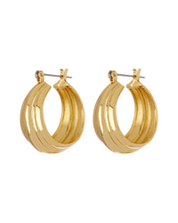 Rosetta Hoops- Gold