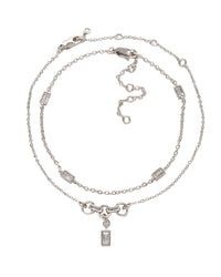 Sunrise on South Beach Anklet Set- Silver View 1