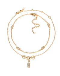 Sunrise on South Beach Anklet Set- Gold View 1