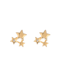 Stardust Studs- Gold