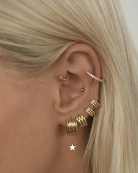 XL Lou Huggies (15mm)- Gold View 2