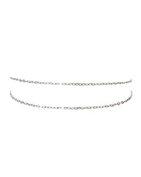 Take Me to the Bungalows Anklet- Silver View 3