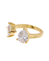 Bijou Statement Ring- Gold View 3