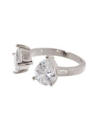Bijou Statement Ring- Silver View 3