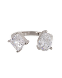 Bijou Statement Ring- Silver View 1