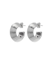 Corfu Hoops- Silver View 1