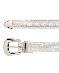 Diamond Rodeo Belt- Silver View 6